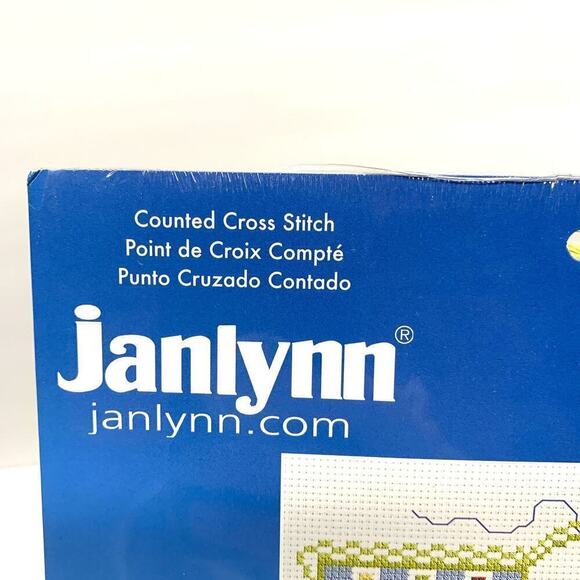 NOS Janlynn Cross Stitch Kit Welcome Baby Boy 6.5”x10” Factory Sealed USA Made - Picture 3 of 7